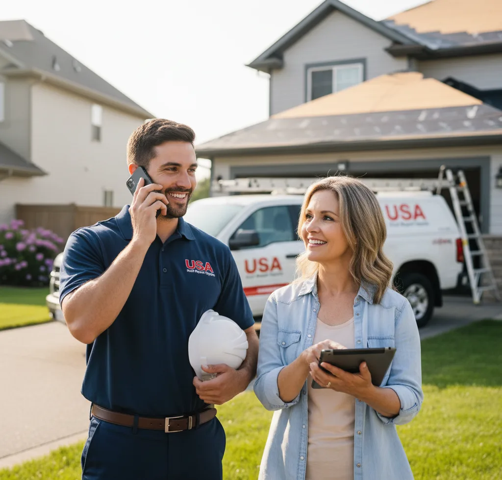 USA Roof Repair Experts customer support in Beaufort